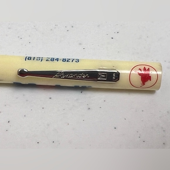 VTG Mobil Hasco Oil Co Advertising Long Beach CA Flathead Screwdriver - Picture 9 of 10